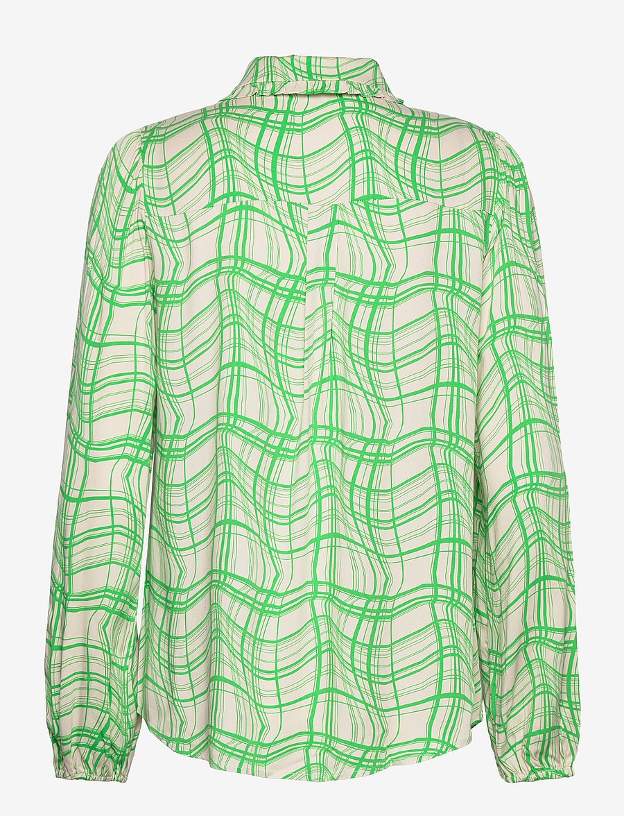 Modström - CarsenMD print shirt - overhemden met lange mouwen - distorted check - 2