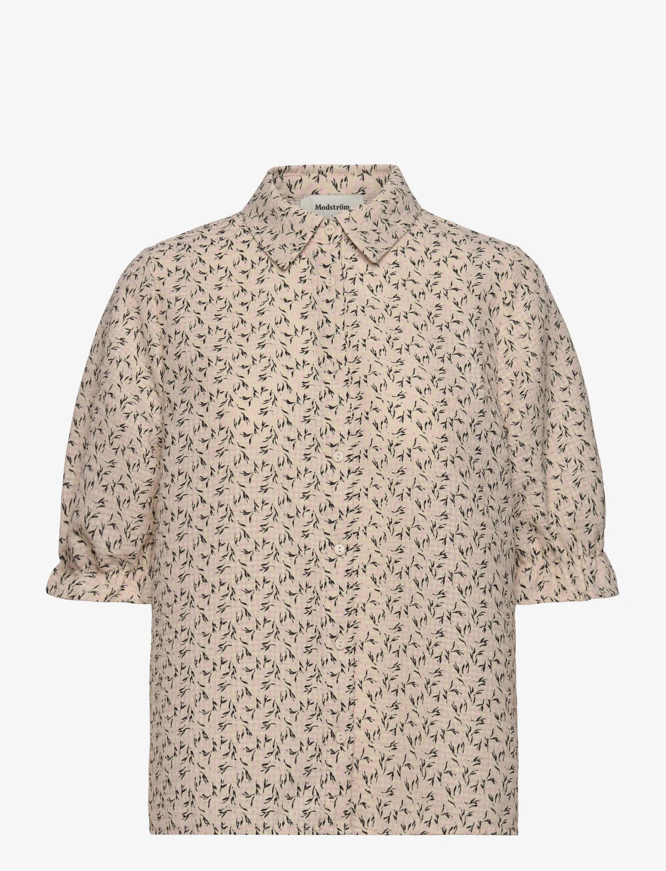 Modström - ChrissyMD print shirt - kurzärmlige hemden - sorbet twirll - 0