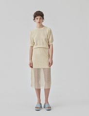Modström - DionaMD skirt - stickade kjolar - summer sand - 2