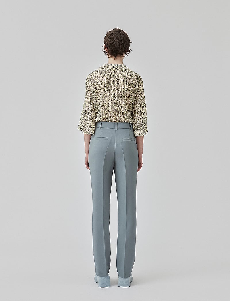 Modström - DenaliMD print top - kortærmede bluser - bobble bloom jade - 3