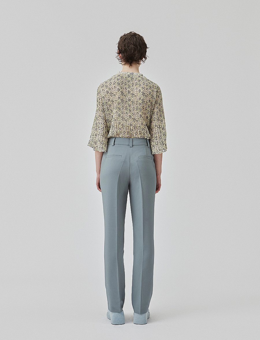 Modström - DenaliMD print top - kortärmade blusar - bobble bloom jade - 3