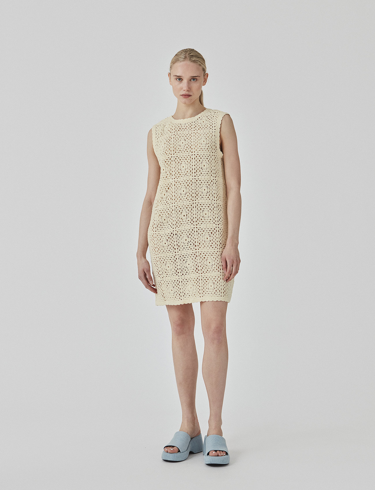 Modström - DorothyMD dress - knitted dresses - pale sun - 0