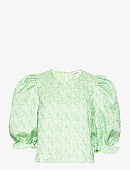 Modström - DorianMD top - blouses korte mouwen - calm jade - 0