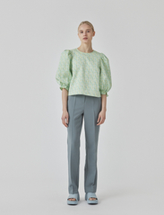 Modström - DorianMD top - blouses korte mouwen - calm jade - 2
