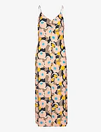 DustinMD print strap dress - SUNSET BOUQUET