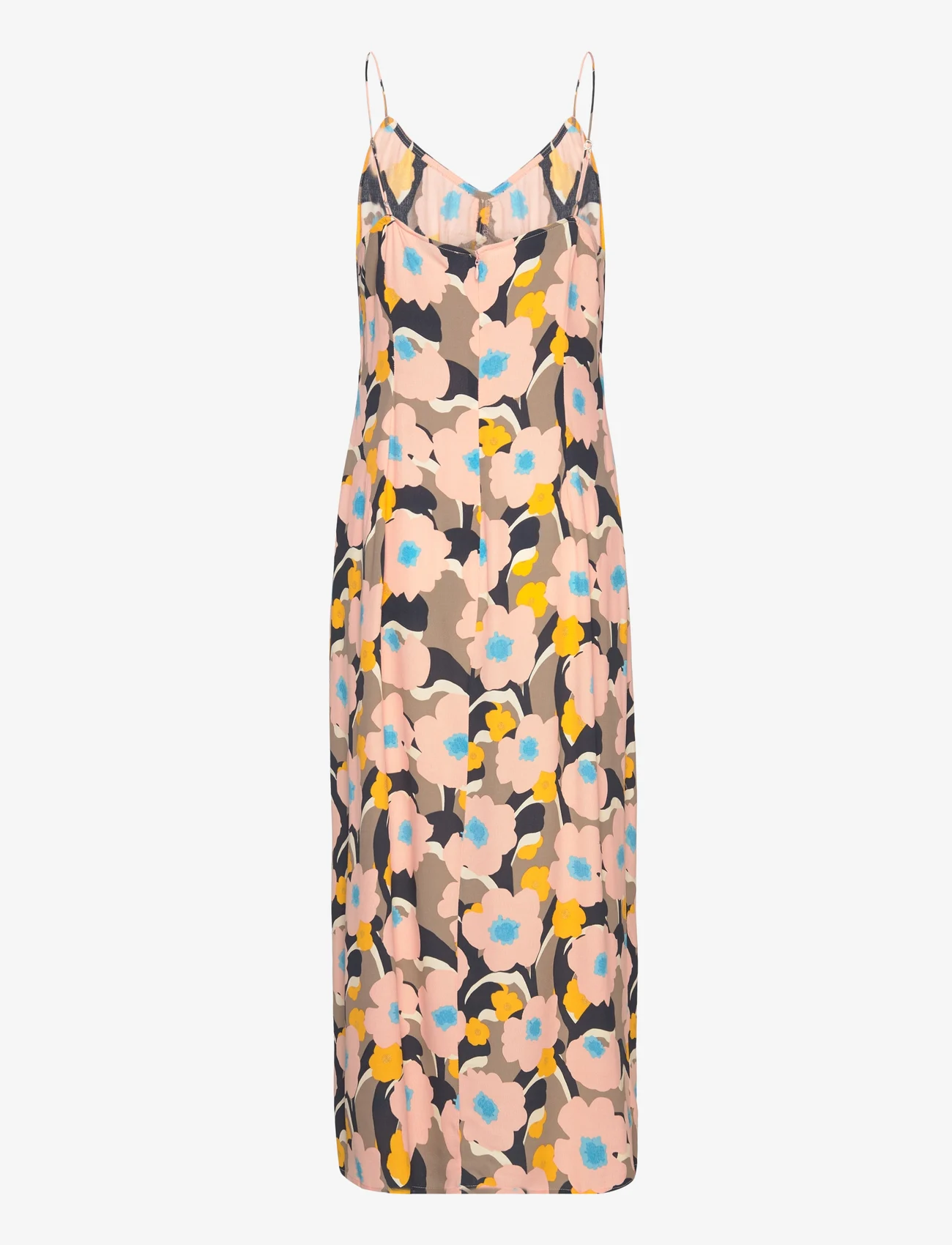 Modström - DustinMD print strap dress - party wear at outlet prices - sunset bouquet - 1