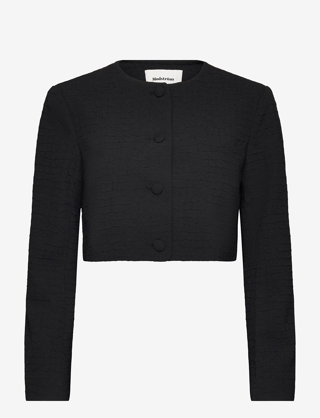 Modström - FaiMD blazer - cropped-blazer - black - 0
