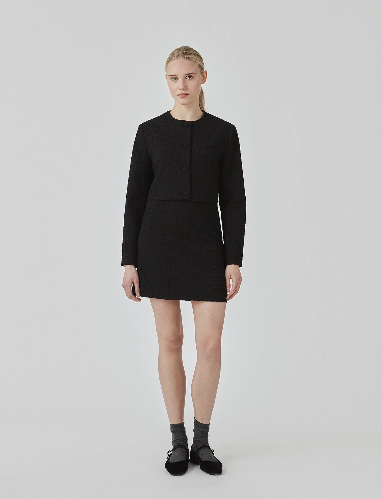 Modström - FaiMD blazer - ballīšu apģērbs par outlet cenām - black - 1