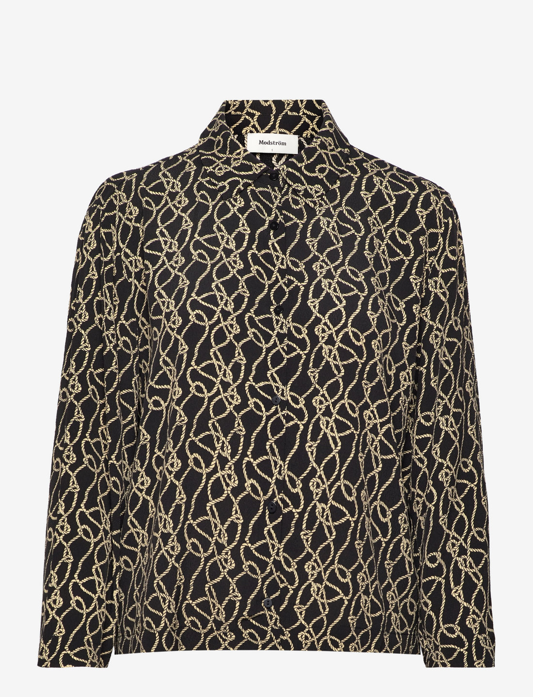 Modström - FelineMD print shirt - langærmede skjorter - fall rope - 1