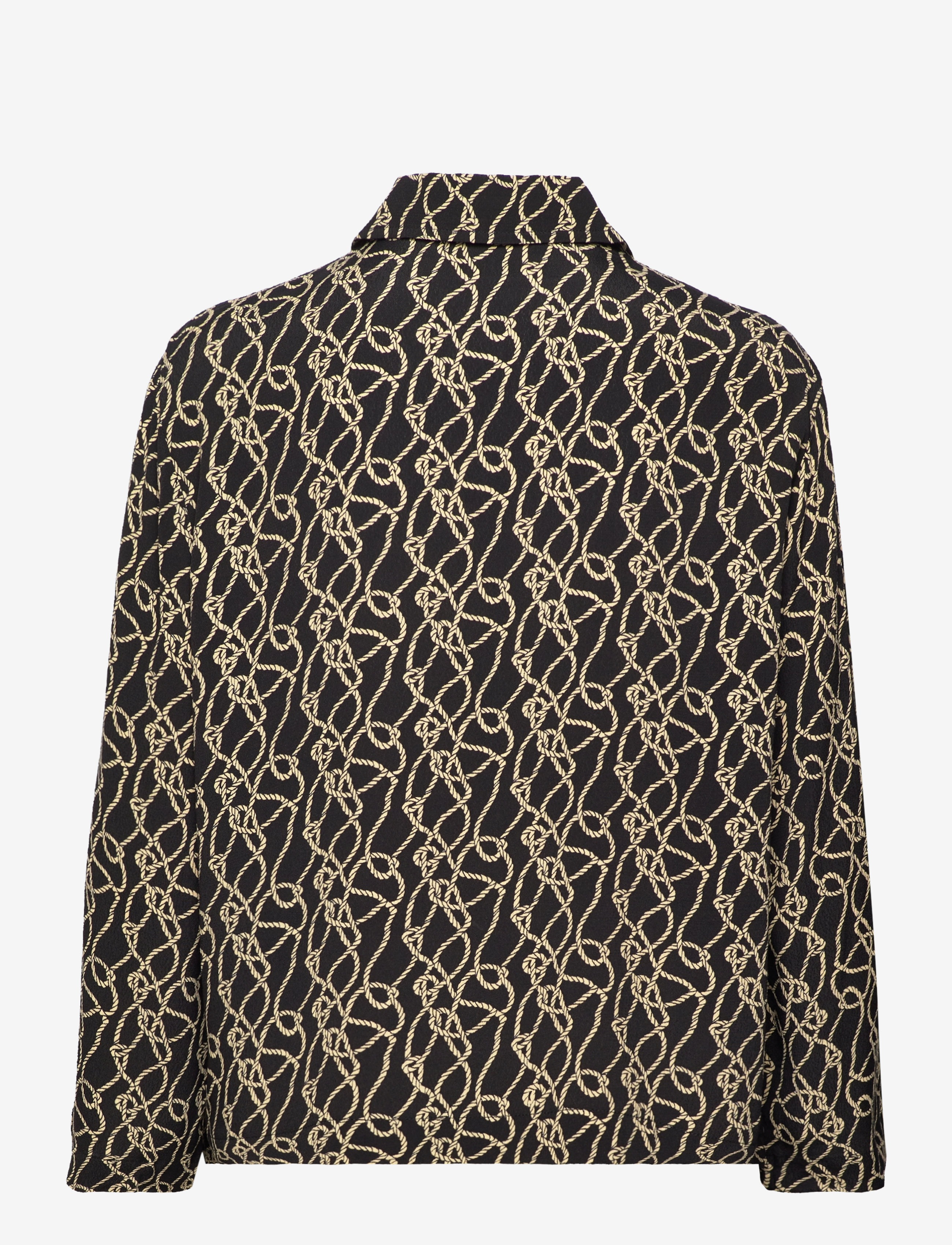 Modström - FelineMD print shirt - long-sleeved shirts - fall rope - 2