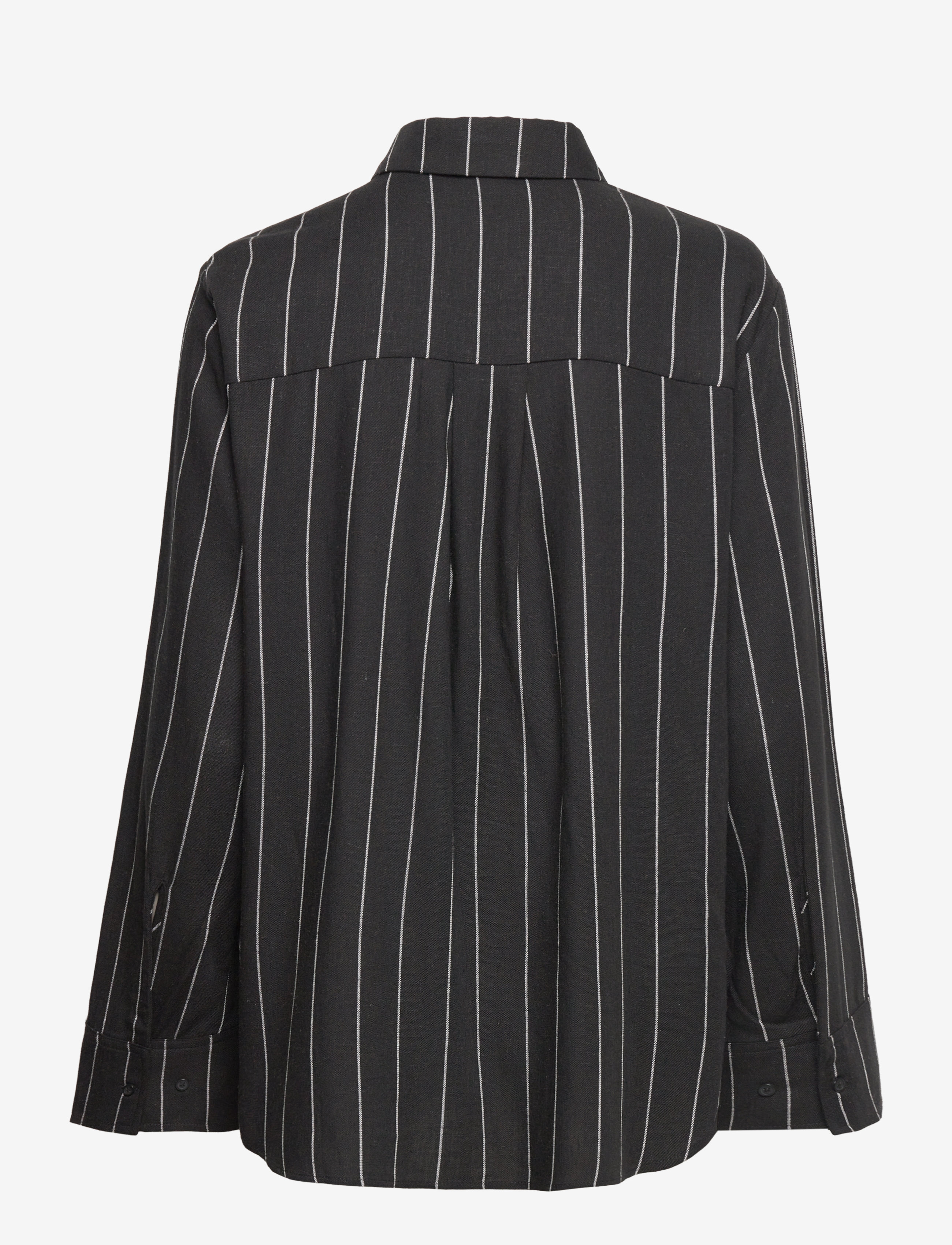 Modström - FiaMD shirt - linasest riidest särgid - black - 2