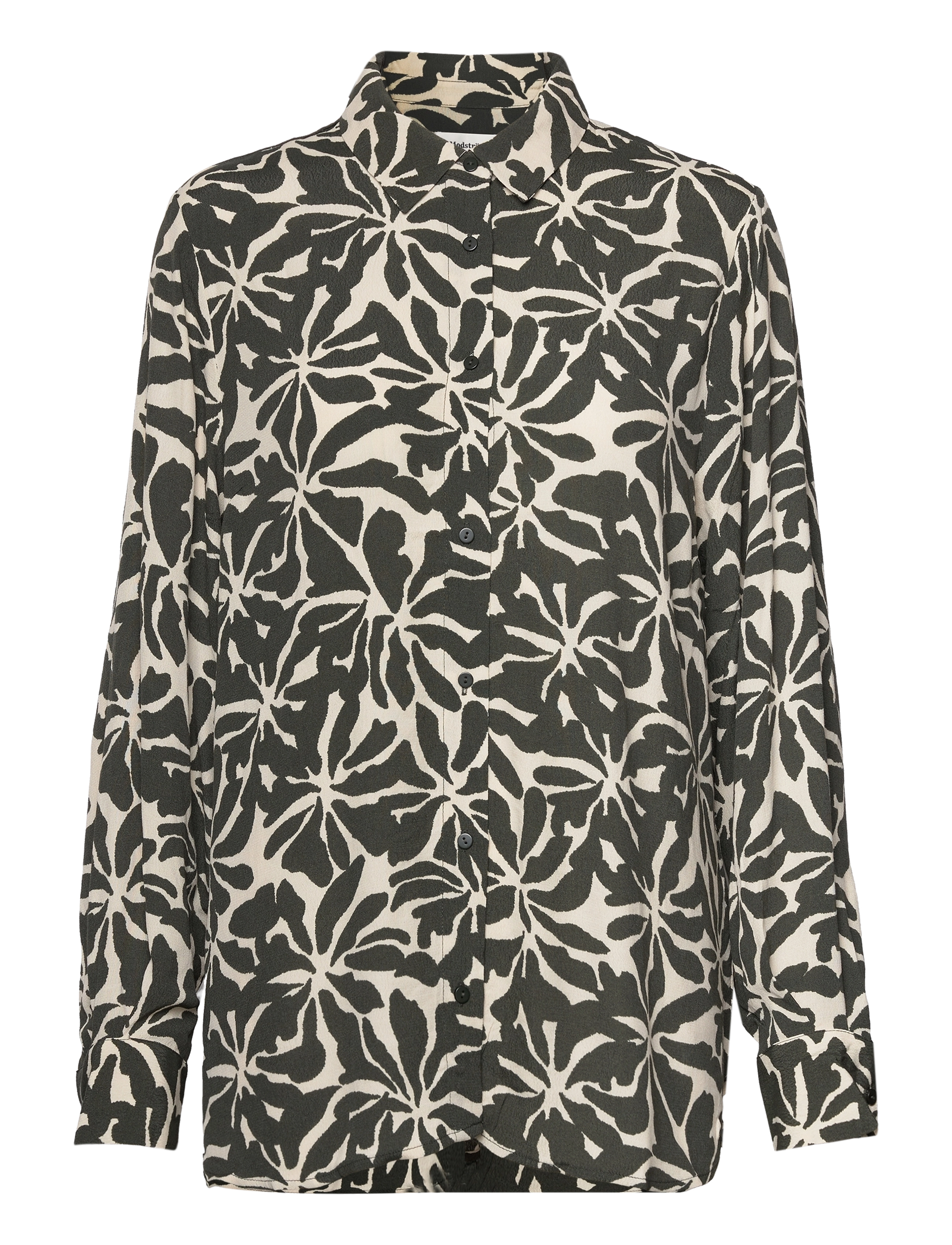 MODSTRÖM Fernmd Print Shirt Grün - S - Damen