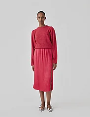 Modström - FloreMD skirt - spódnice satynowe - virtual pink - 2