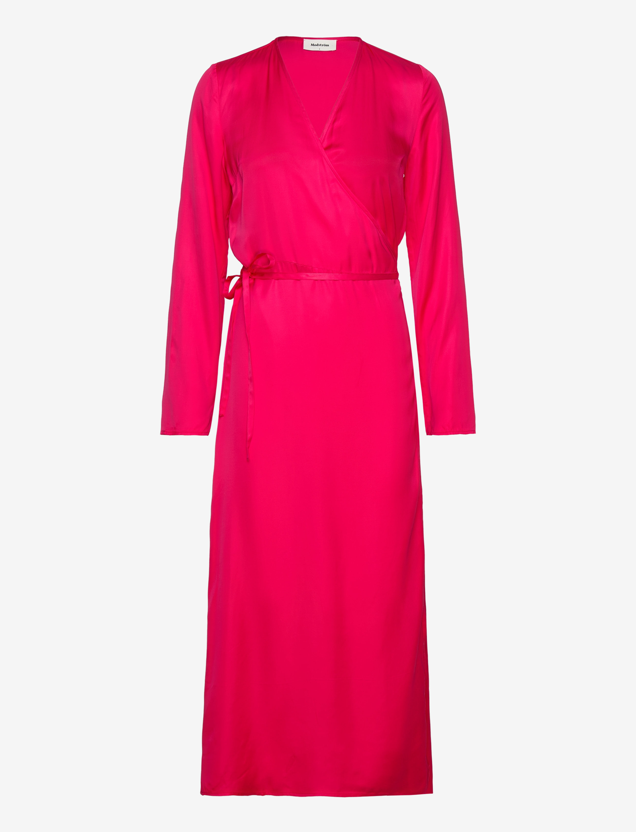 MODSTRÖM Floremd Wrap Kleid Pink - M - Damen