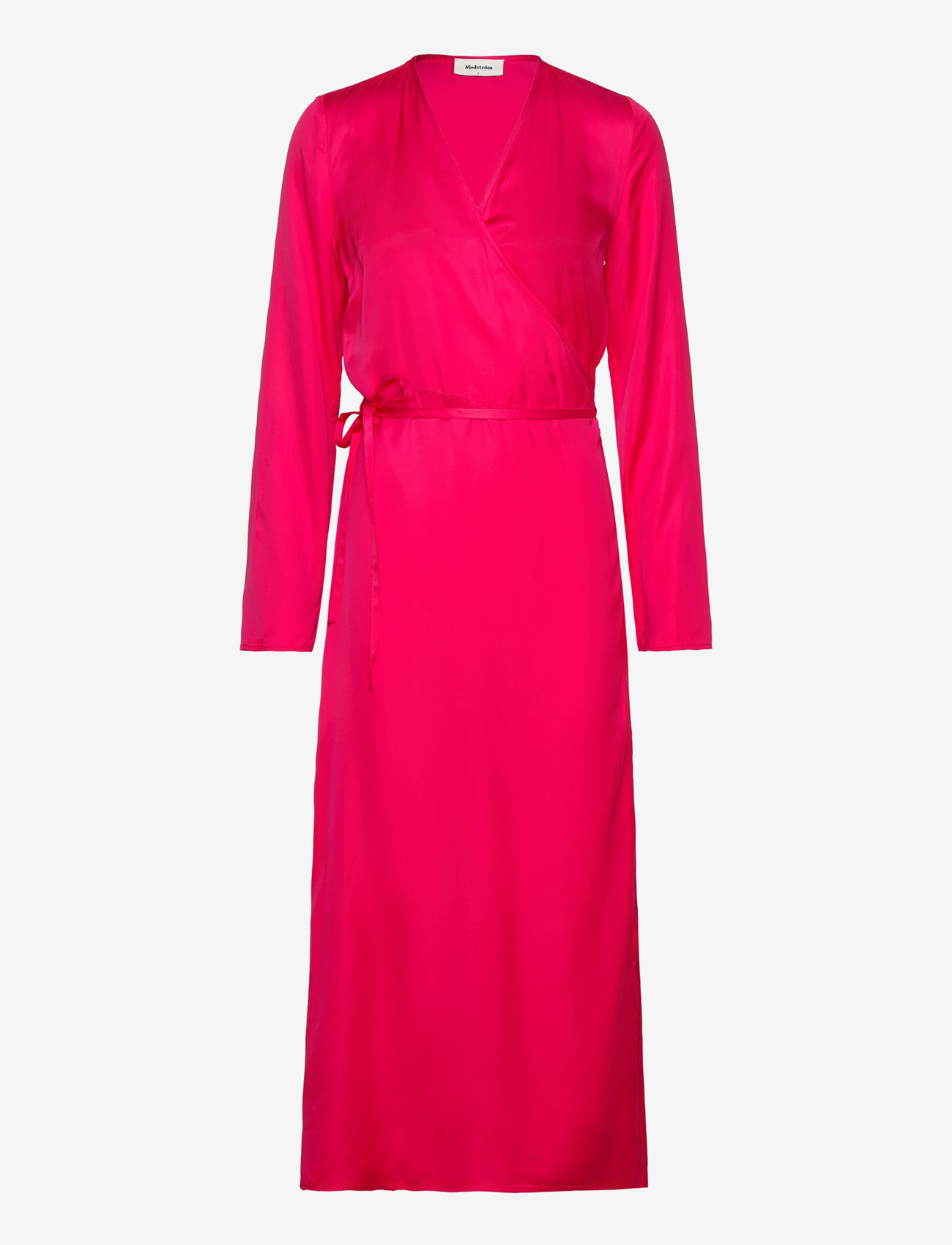 Modström - FloreMD wrap dress - maxi dresses - virtual pink - 0