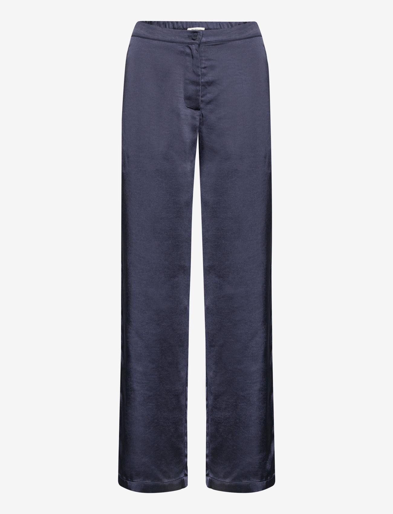 Modström - FuniMD pants - straight leg trousers - navy sky - 0