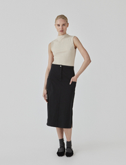 Modström - EmeryMD skirt - midi nederdele - black - 2