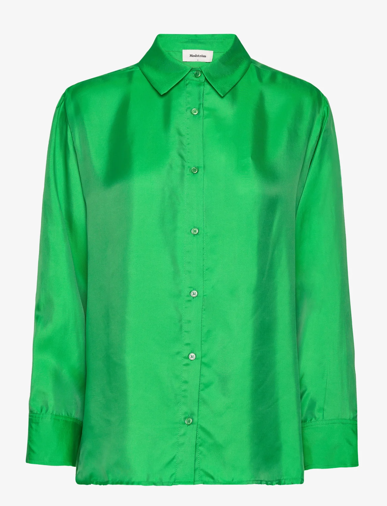 Modström - FableMD shirt - long-sleeved shirts - faded green - 0