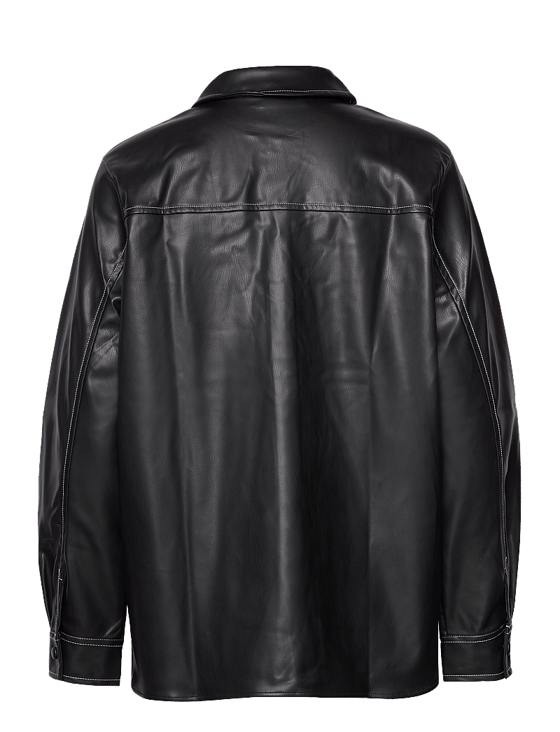 Modström - FaminaMD shirt - overshirts - black - 2
