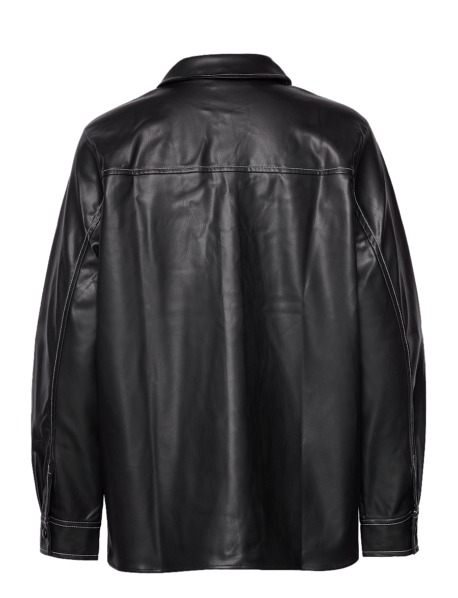 Modström - FaminaMD shirt - overshirts - black - 2