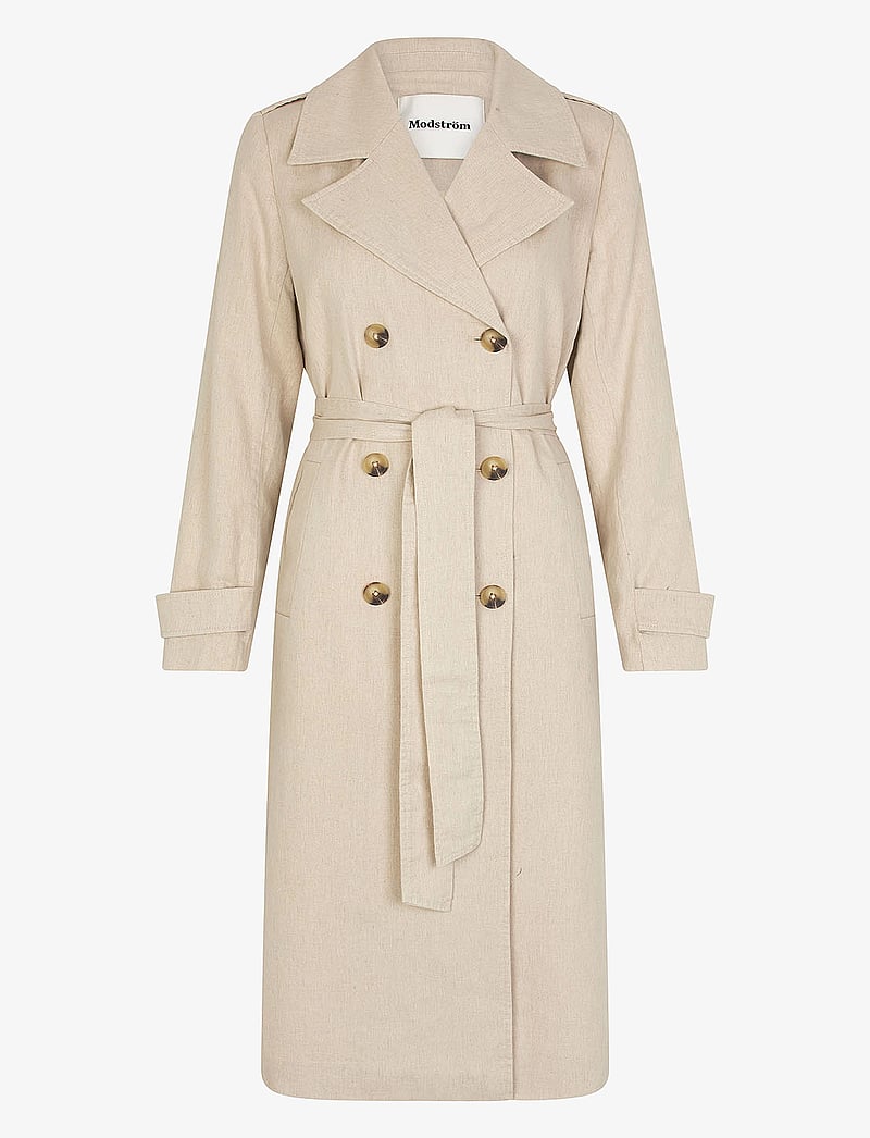Modström - ParkMD Jacket - trenchcoats - cream milk - 1