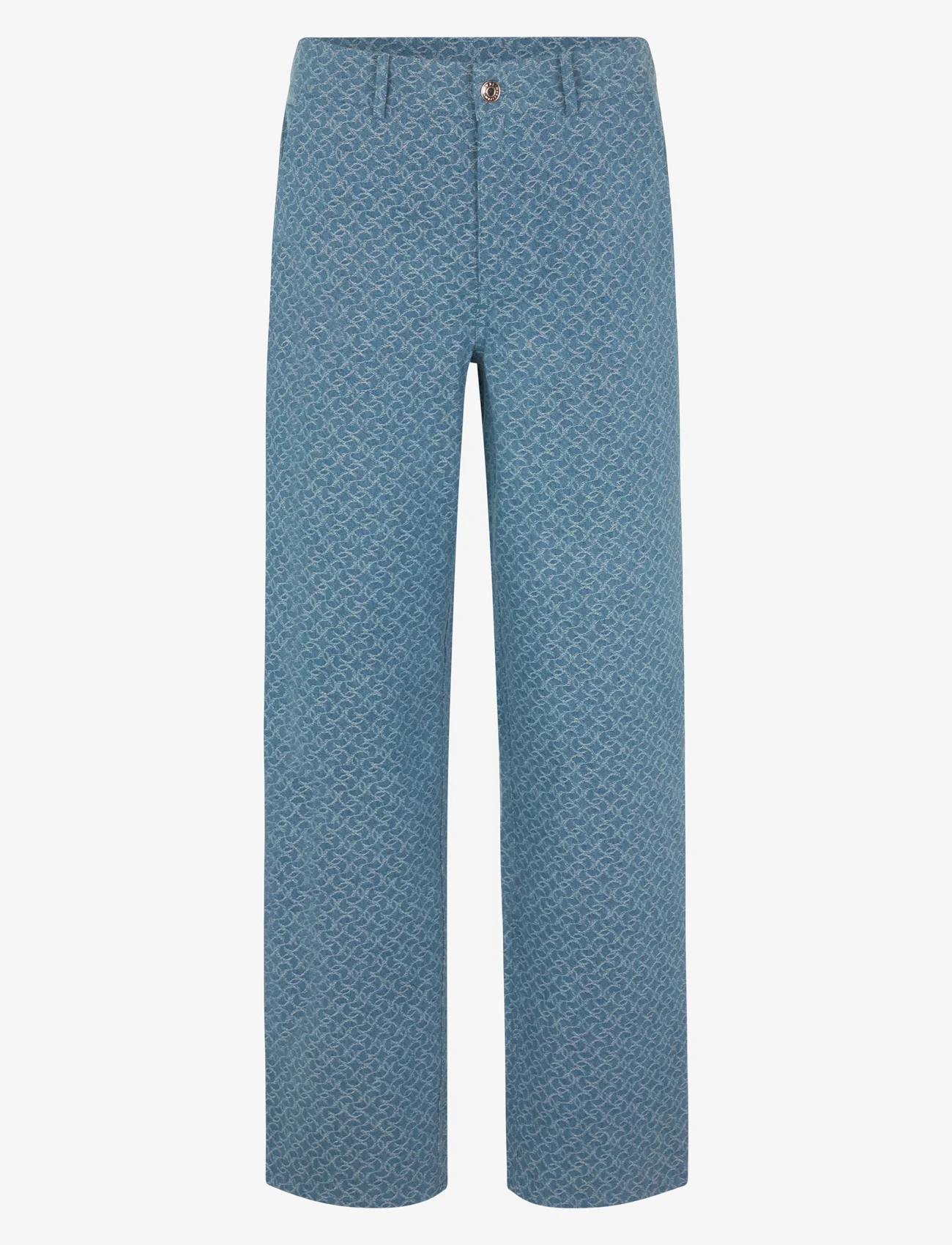 Modström - HennesyMD jeans - brede jeans - structured medium blue - 1