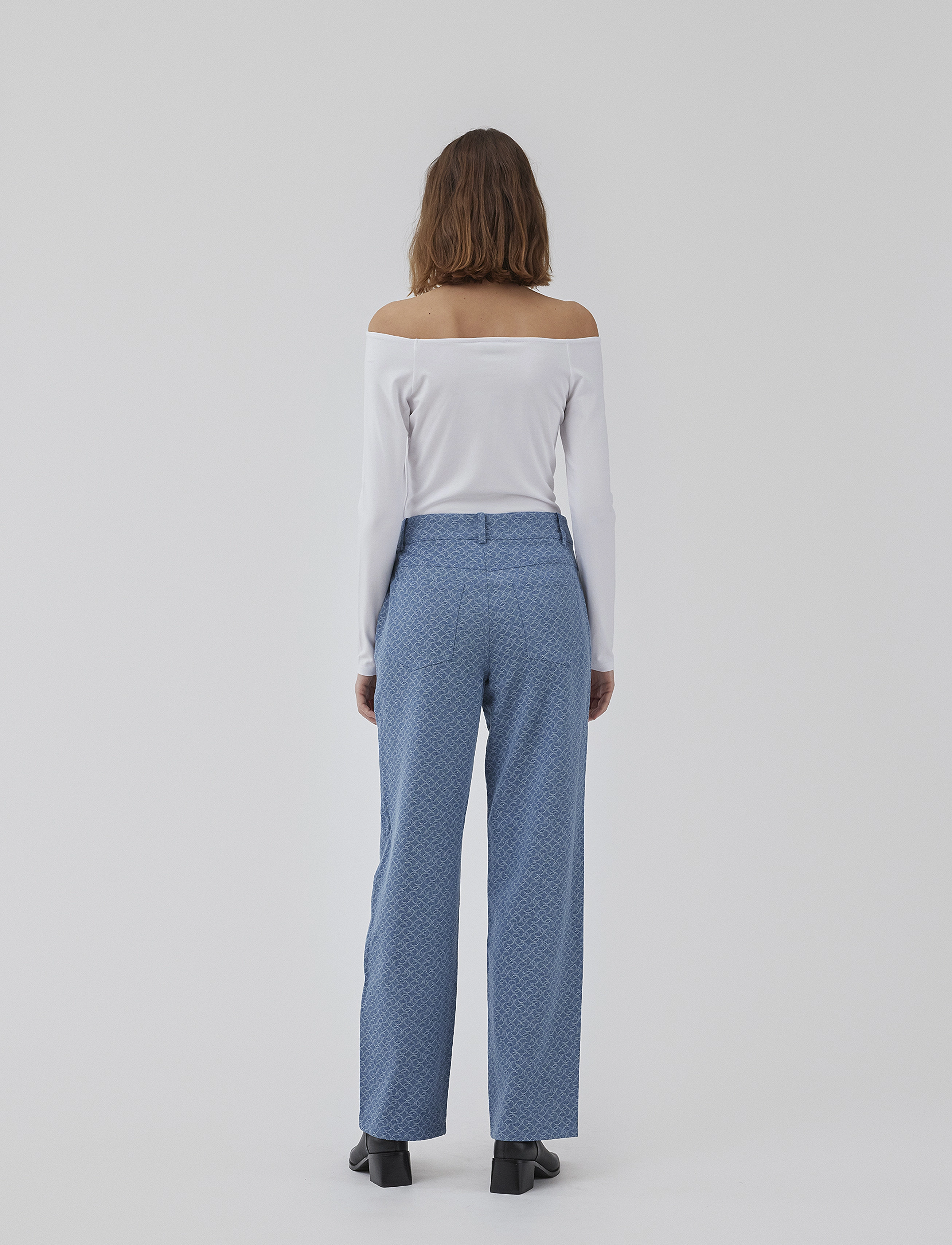 Modström - HennesyMD jeans - vida jeans - structured medium blue - 3