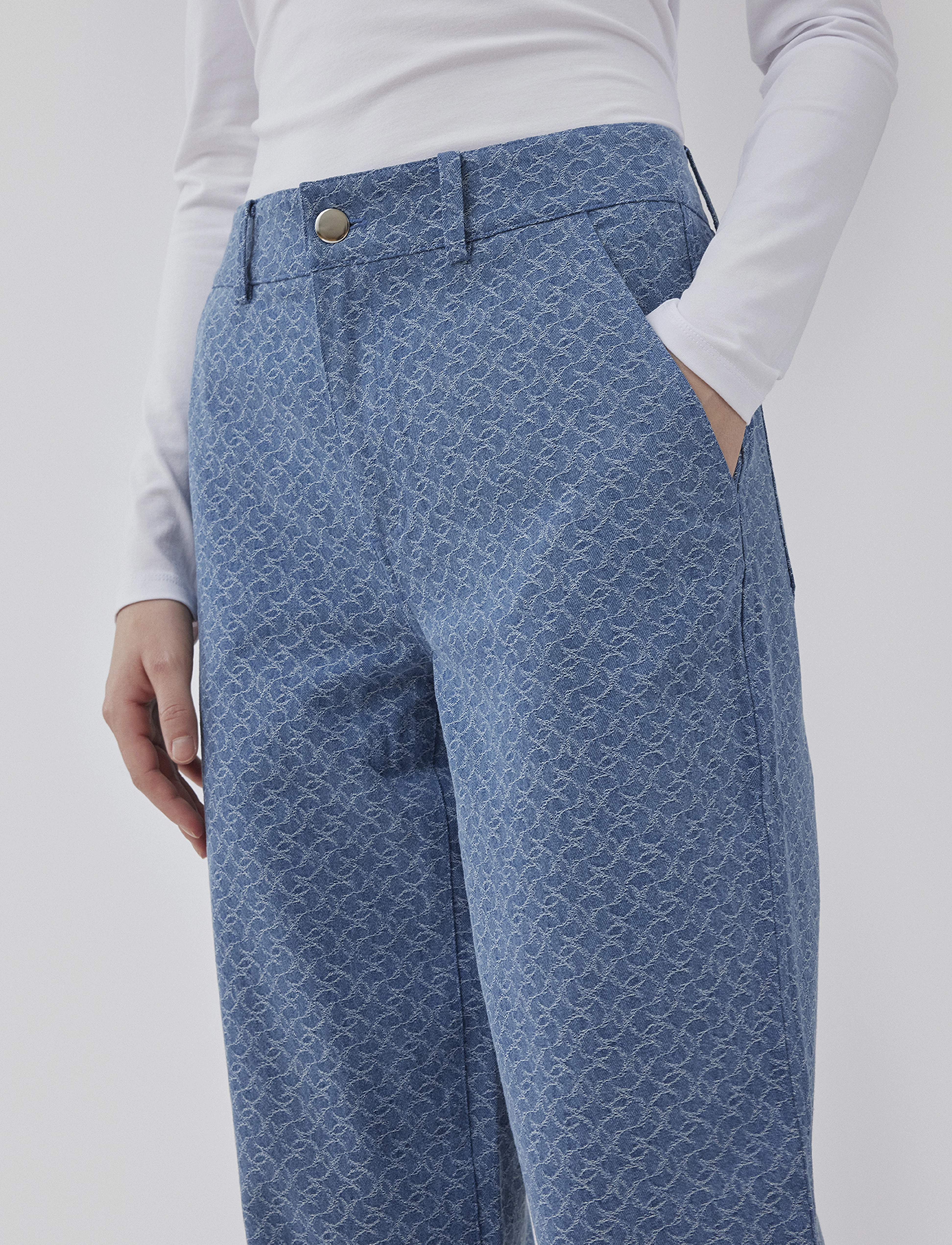 Modström - HennesyMD jeans - vida jeans - structured medium blue - 4