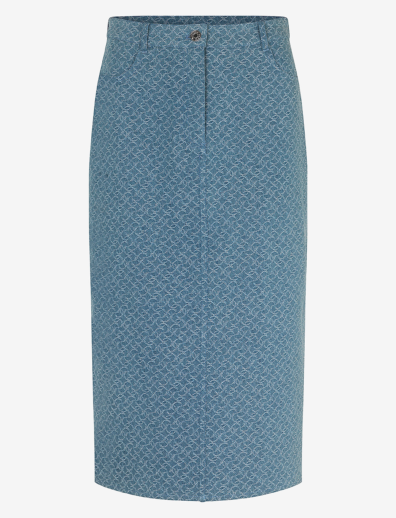 Modström - HennesyMD skirt - midiseelikud - structured medium blue - 0