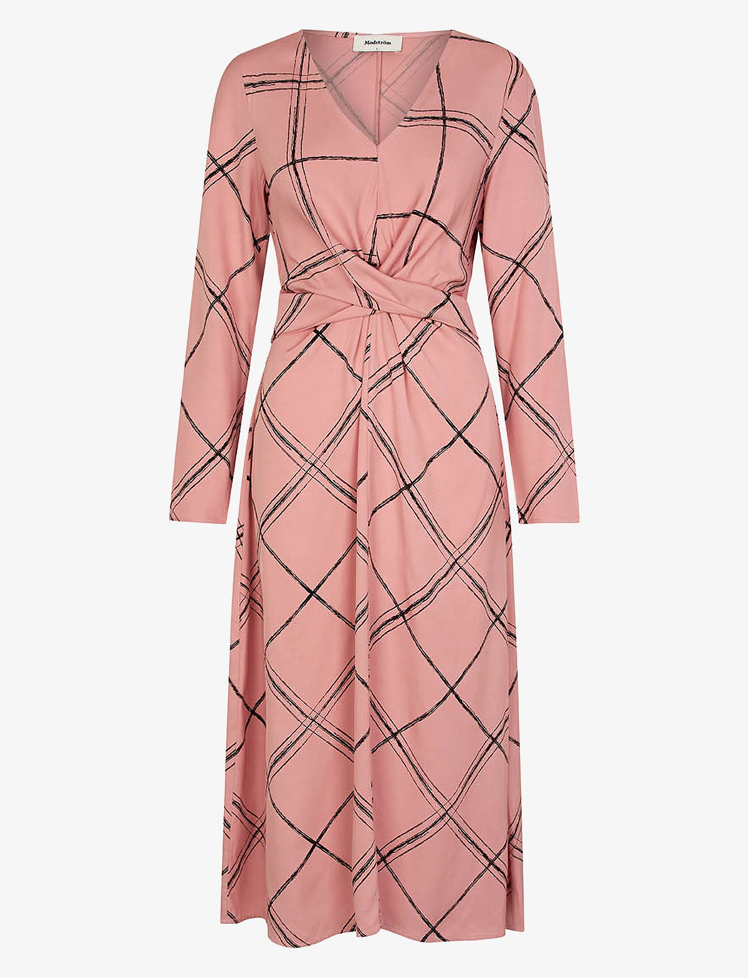 MODSTRÖM Hardiemd Print Kleid Pink - XS - Damen