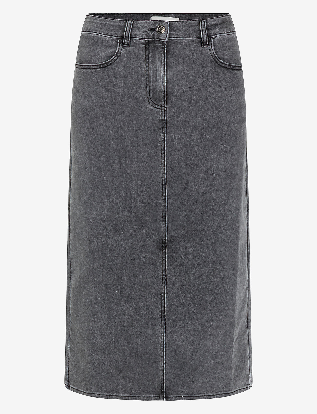 Modström - HarveyMD skirt - midi-röcke - vintage grey - 0