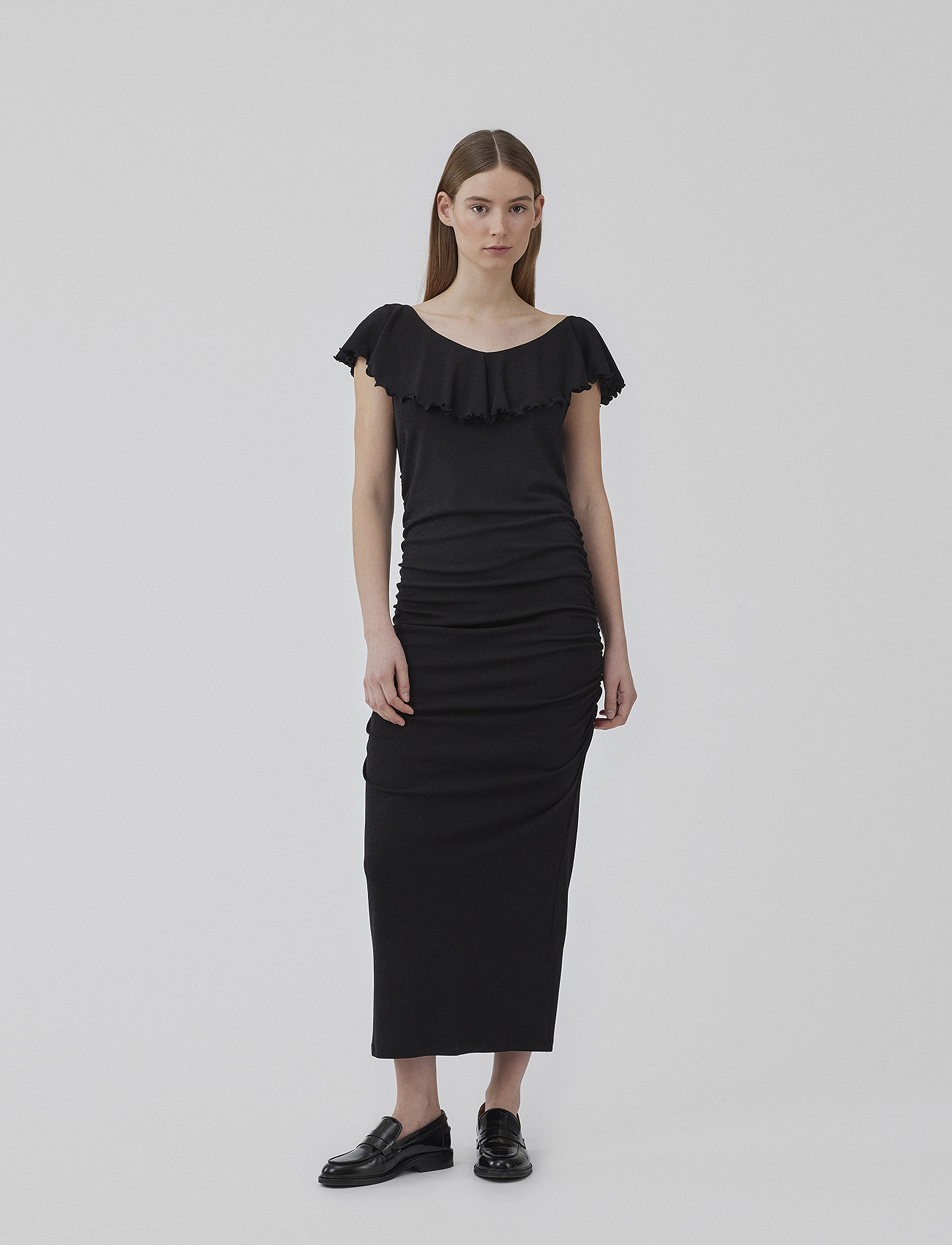 Modström HugoMD dress - Fodralklänningar - BLACK / black