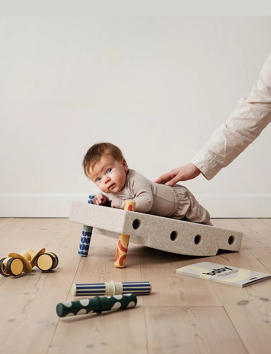 MODU - Baby Activity Set - interaktiva leksaker - sand grey - 0