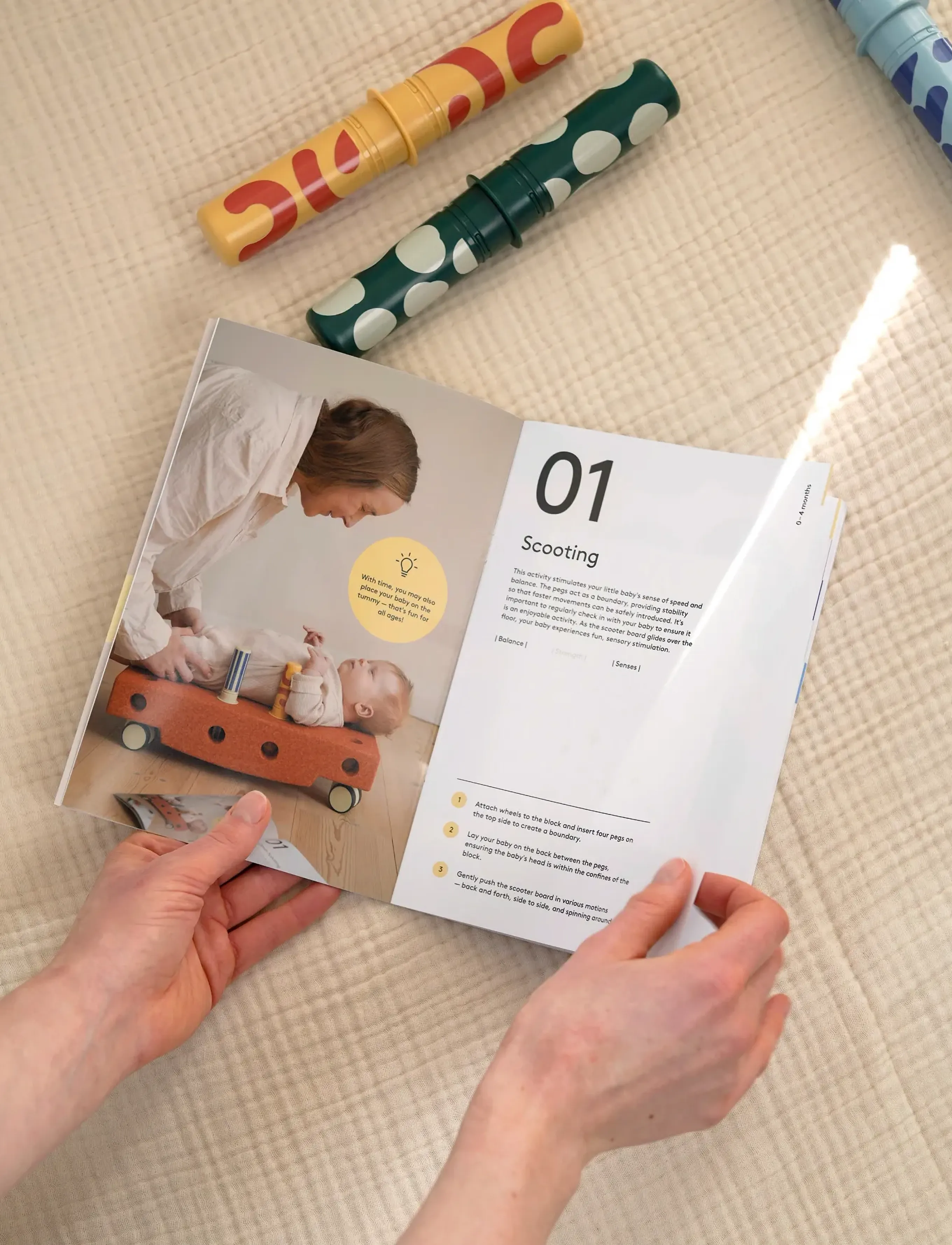 MODU - Baby Activity Set - interaktiva leksaker - sand grey - 3