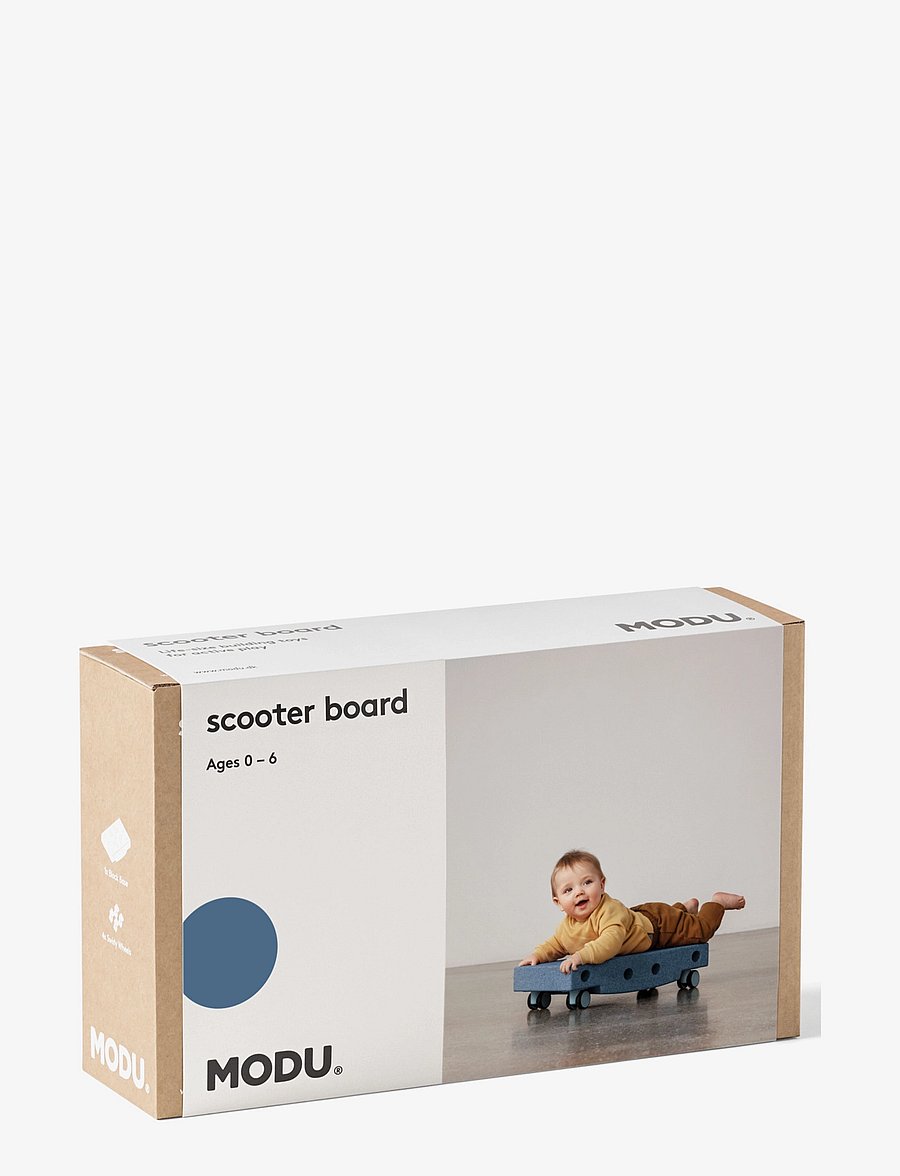 MODU - Scooter board - Þroskaleikföng - deep blue / sky blue - 2