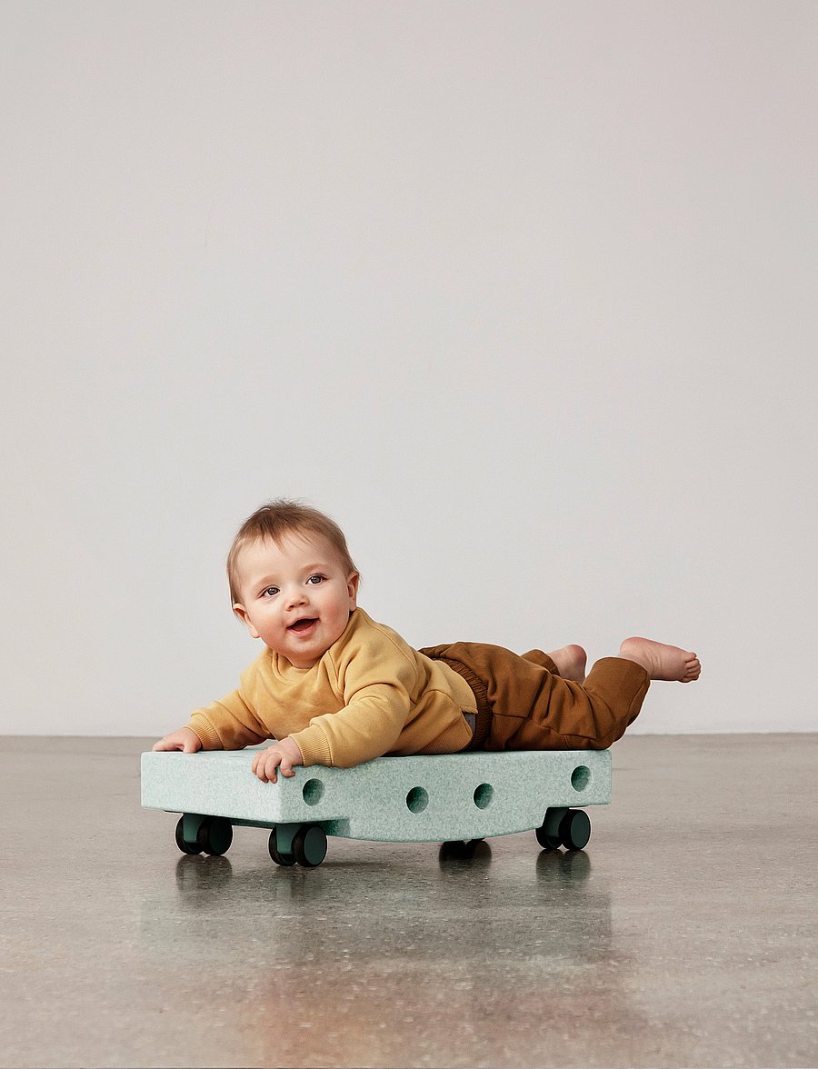 MODU - Scooter board - Þroskaleikföng - ocean mint / forest green - 0