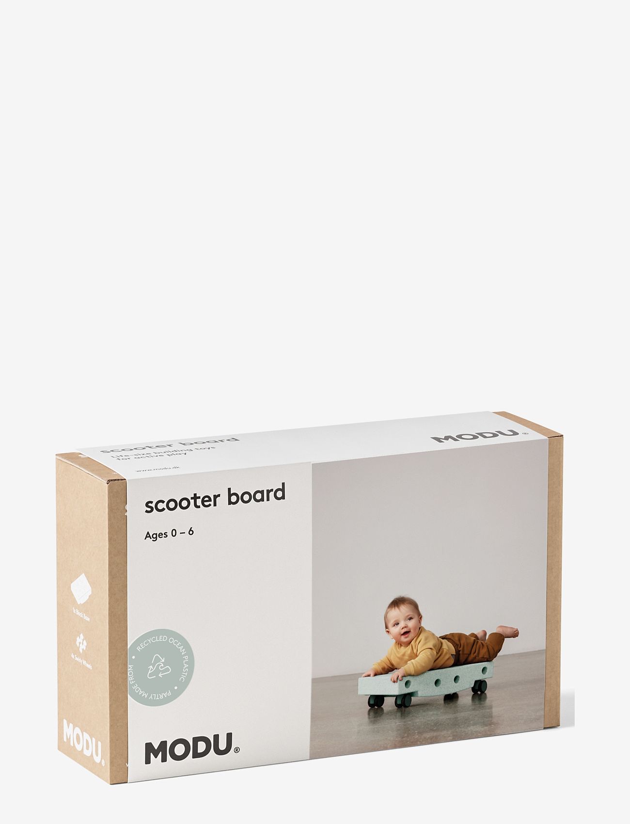 MODU - Scooter board - ocean mint / forest green - 1