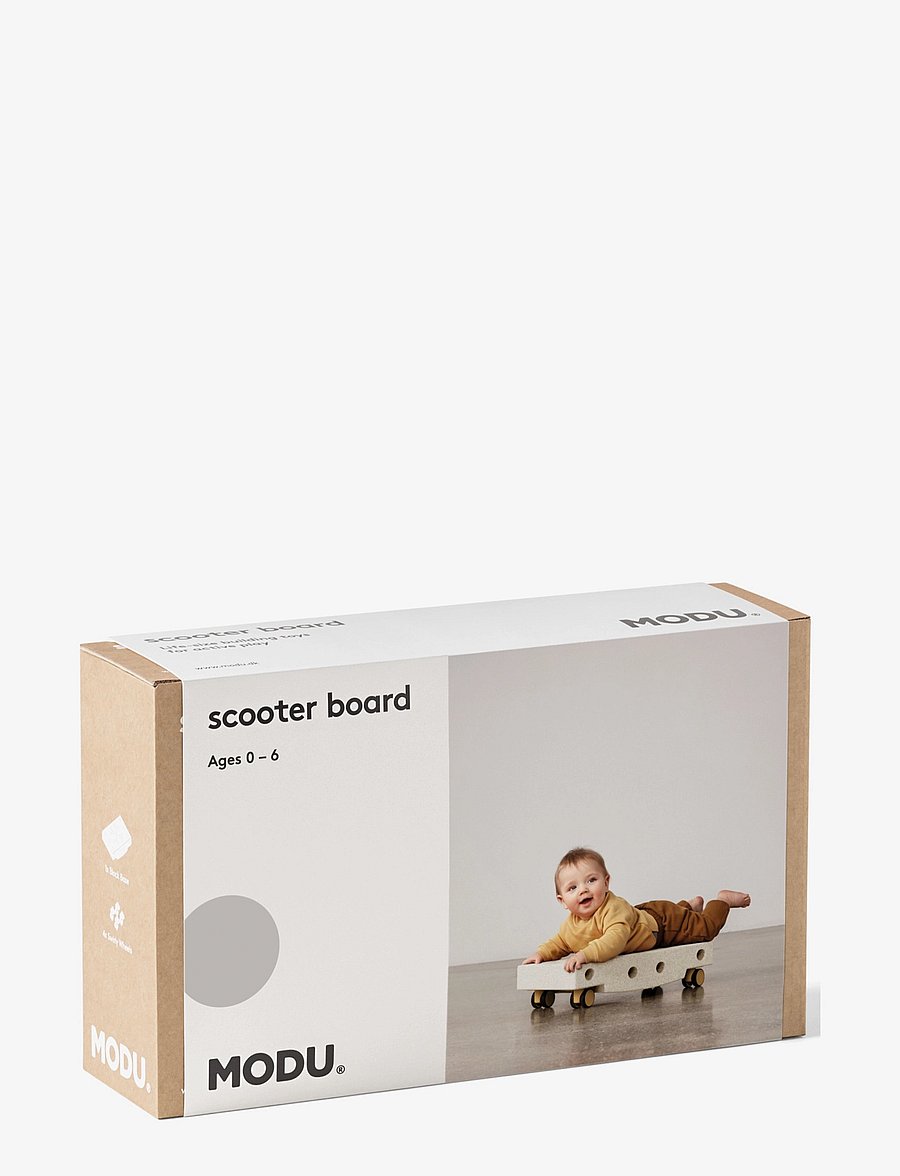 MODU - Scooter board - gåbiler - sand grey / honey yellow - 2