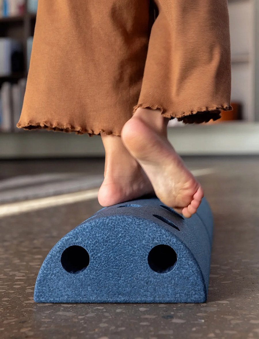 MODU - Kids Stool - barn - deep blue / sky blue - 4