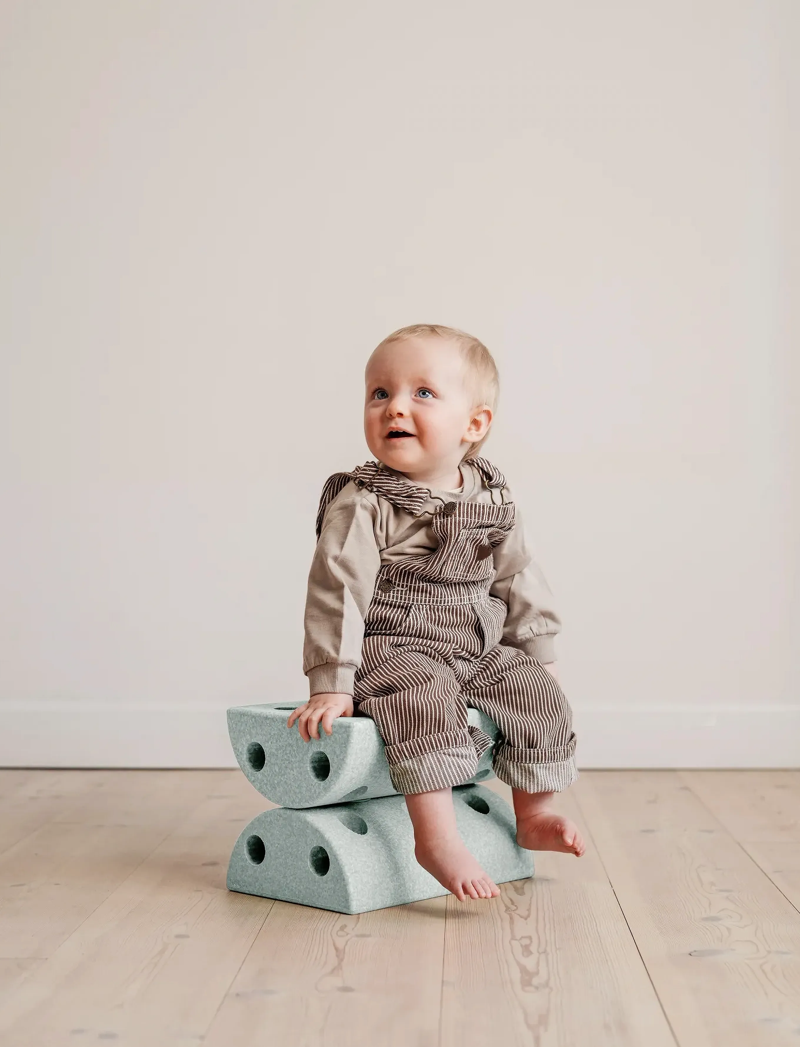 MODU Kids Stool, Børn, Motor Skills Legetøj, Grøn, Str: ONE SIZE