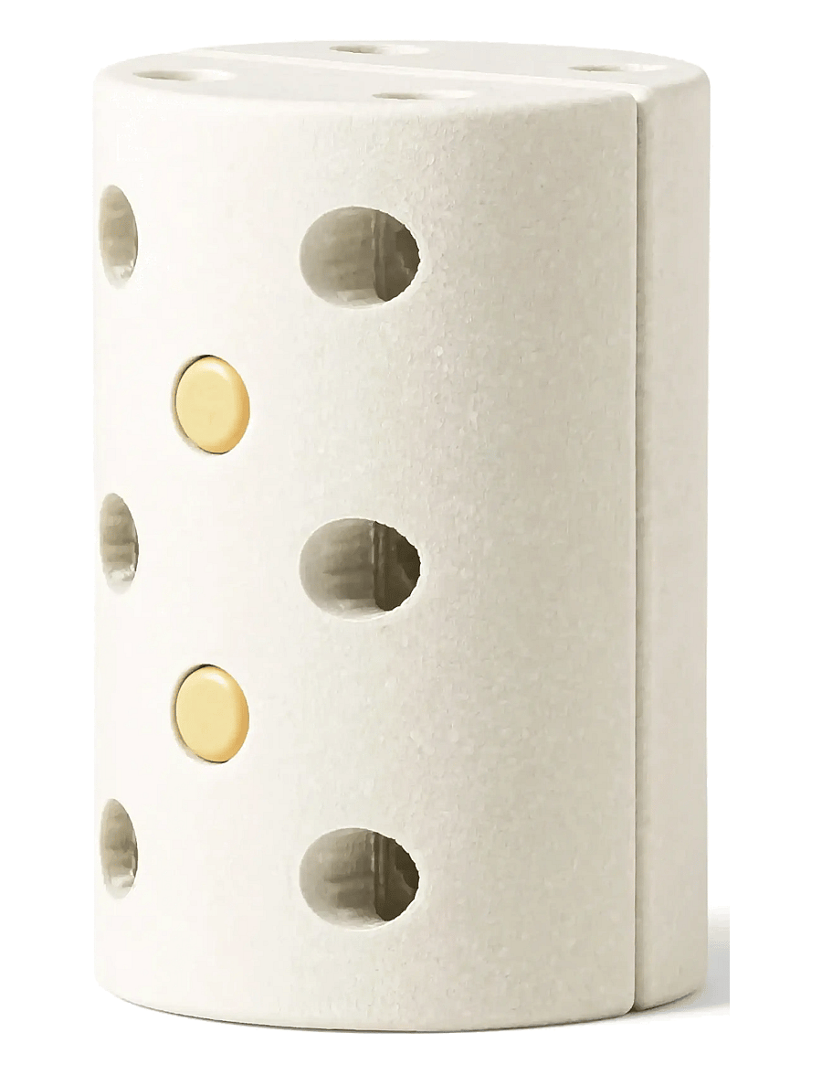 MODU - Kids Stool - barn - sand grey / honey yellow - 0