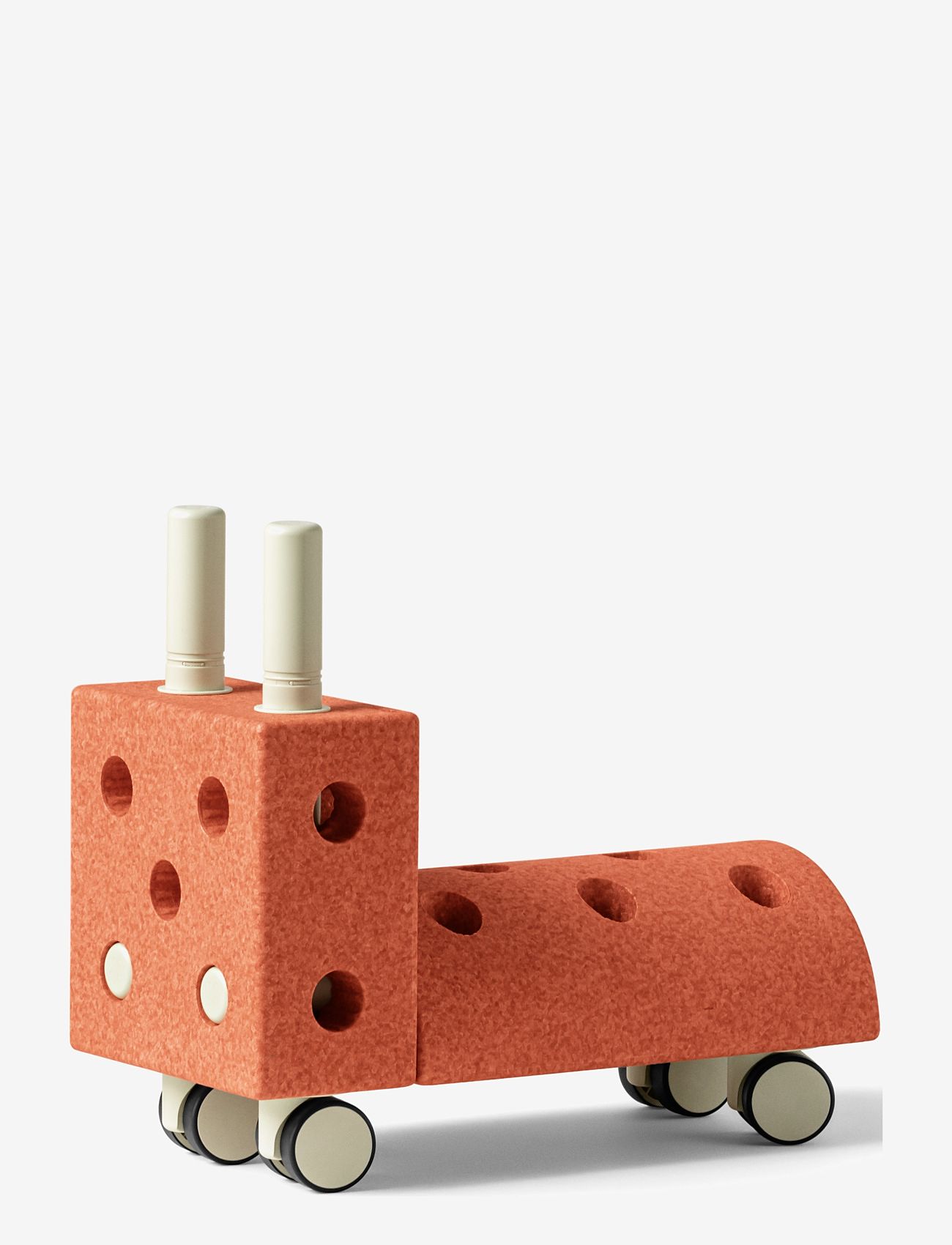 MODU - Tiny ride - burnt orange / dusty green - 1