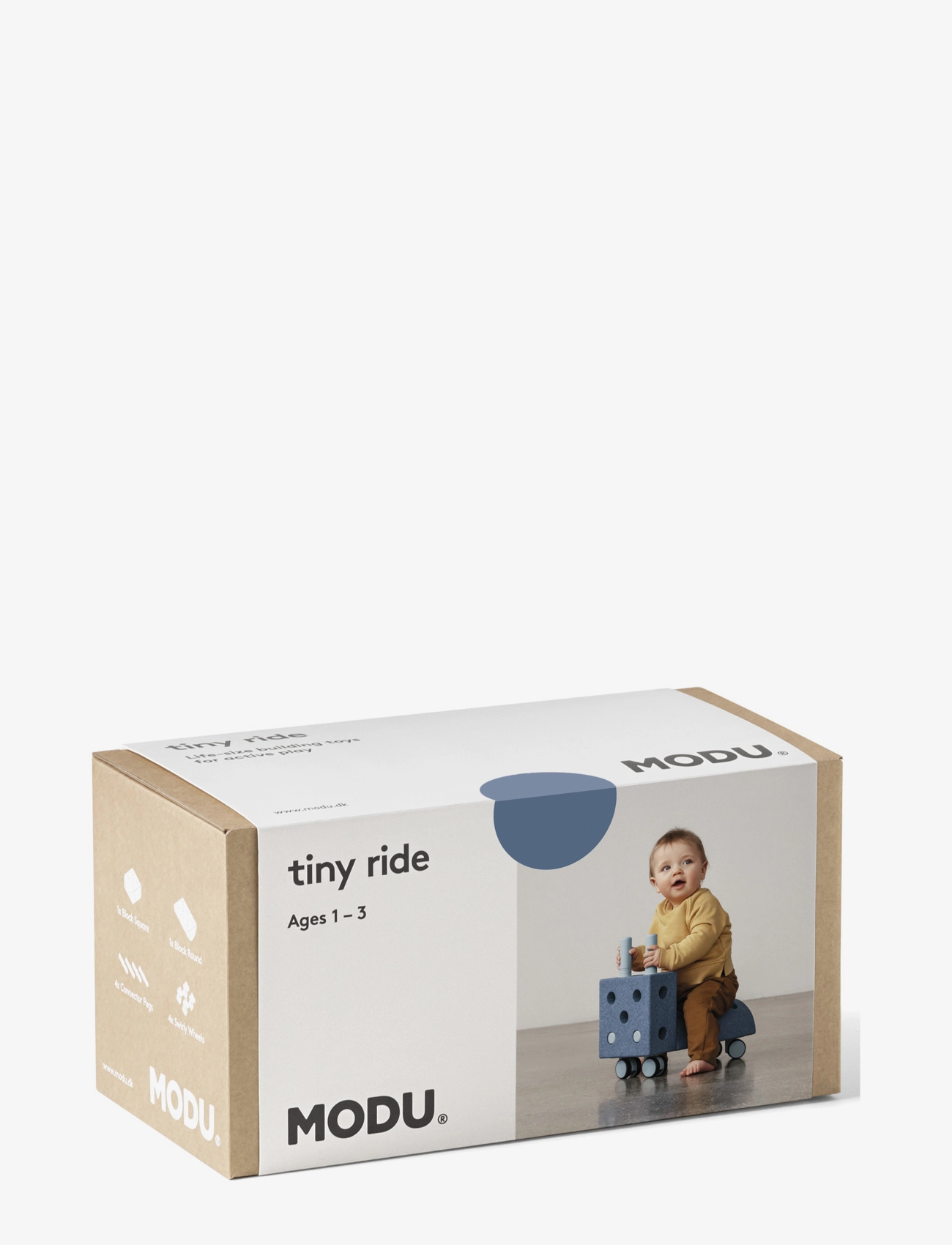 MODU - Tiny Ride - gåbiler - deep blue / sky blue - 2