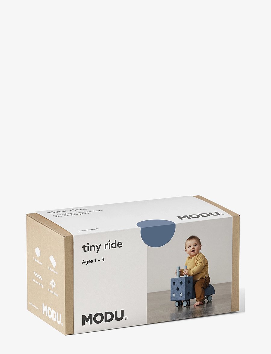 MODU - Tiny Ride - gåbiler - deep blue / sky blue - 2
