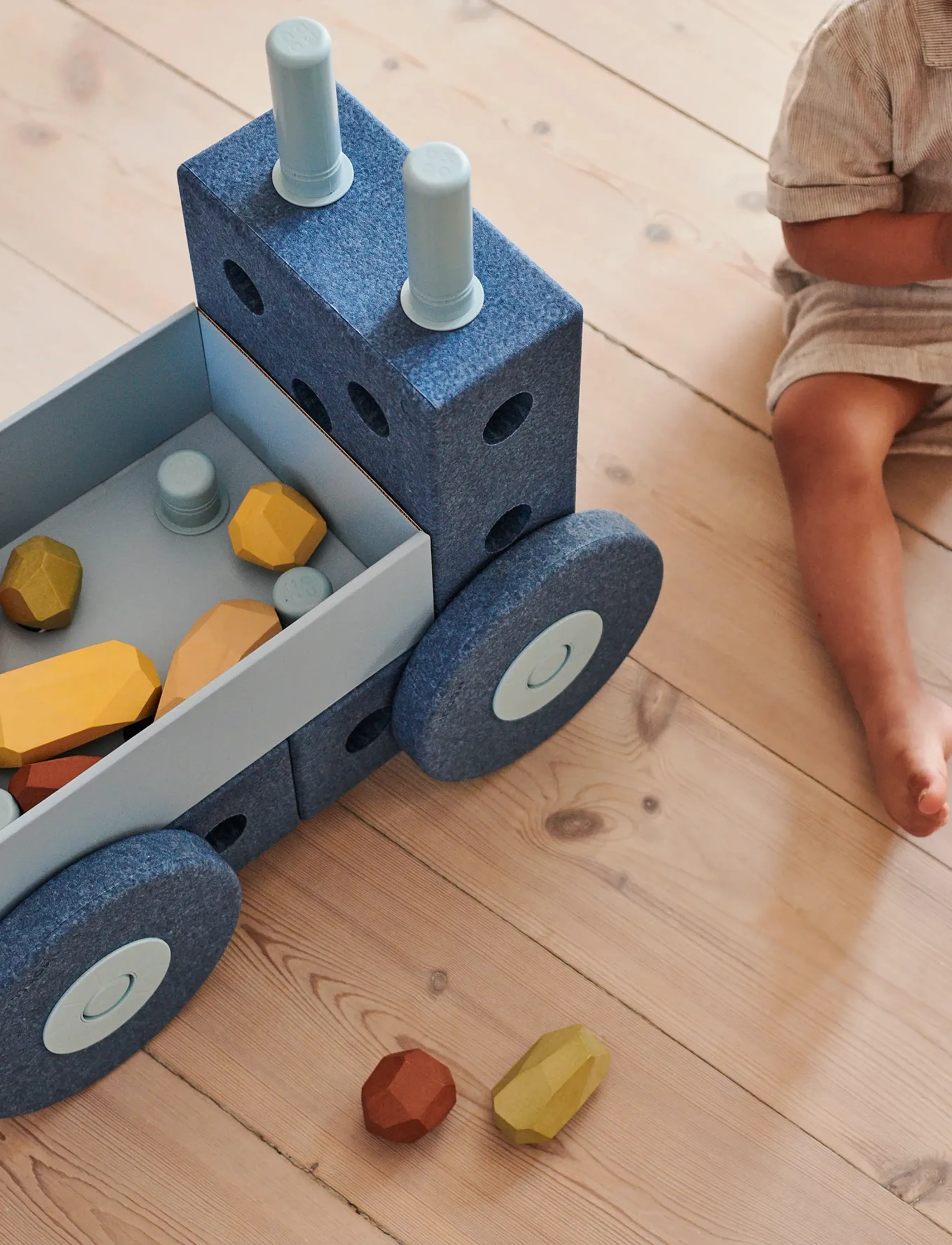 MODU - 3-in-1 Baby Walker - gåstolar - deep blue / sky blue - 3
