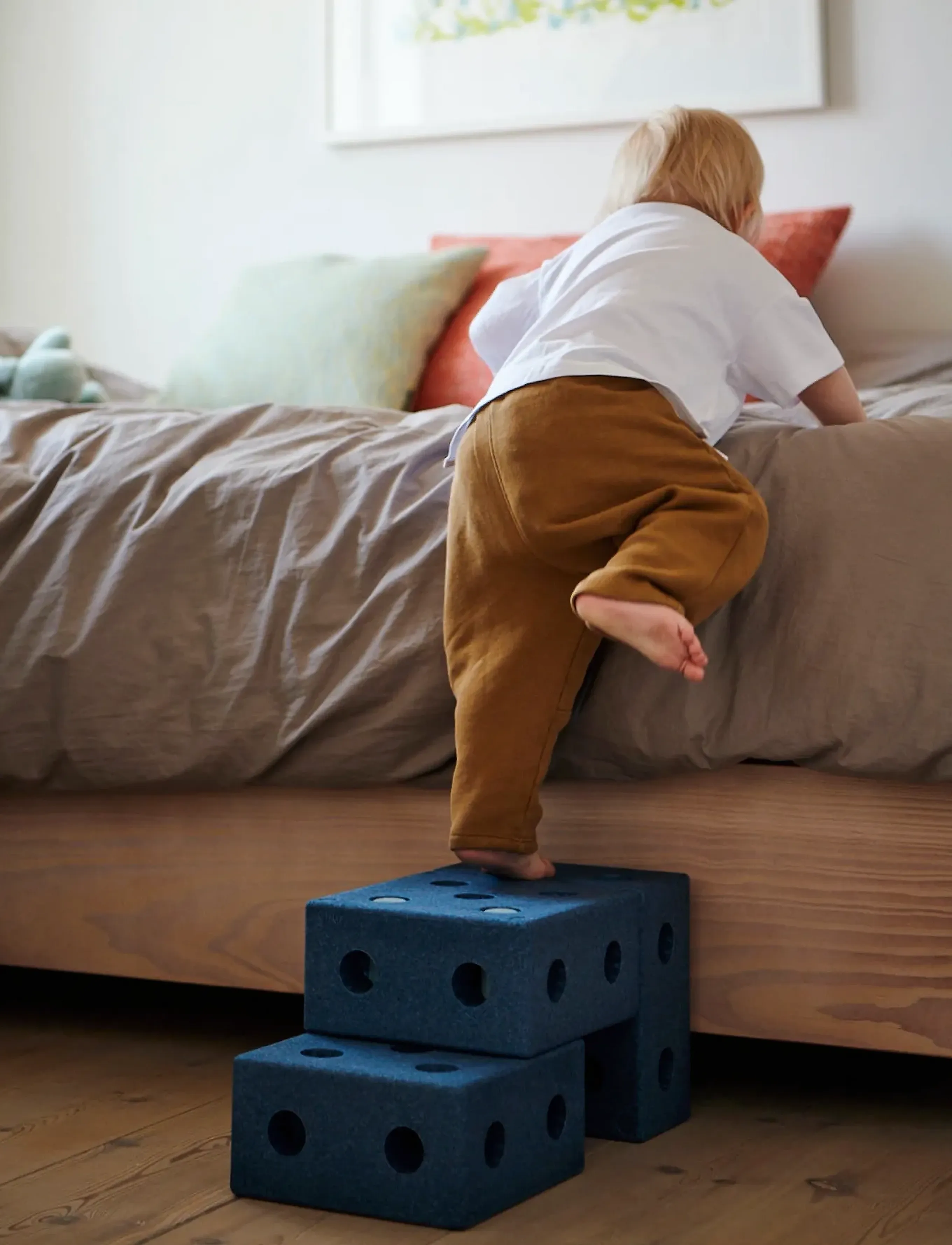 MODU - 3-in-1 Baby Walker - gåstolar - deep blue / sky blue - 5