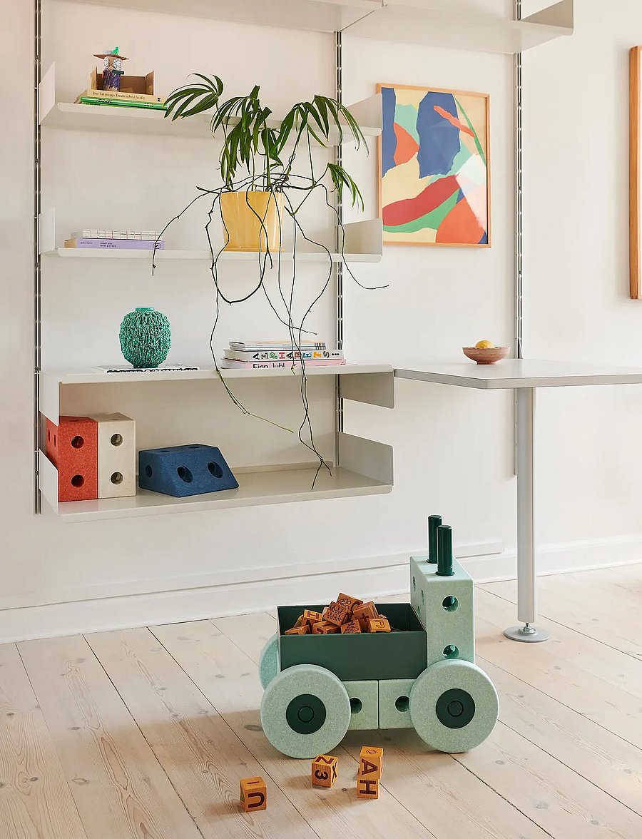 MODU - 3-in-1 Baby Walker - gåstolar - ocean mint / forest green - 3