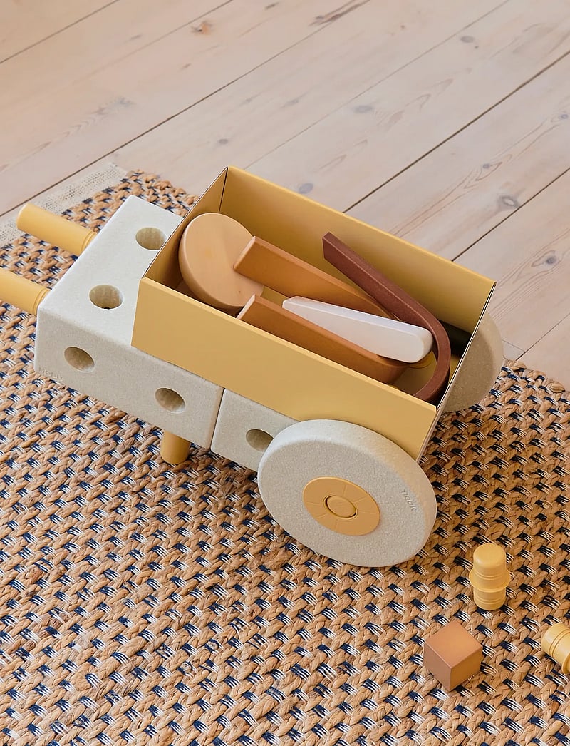 MODU - 3-in-1 Baby Walker - gåstole - sand grey / honey yellow - 4