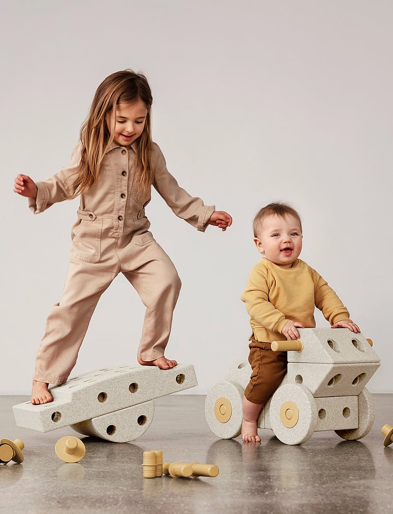 MODU - Dreamer Set - Þroskaleikföng - sand grey / honey yellow - 4