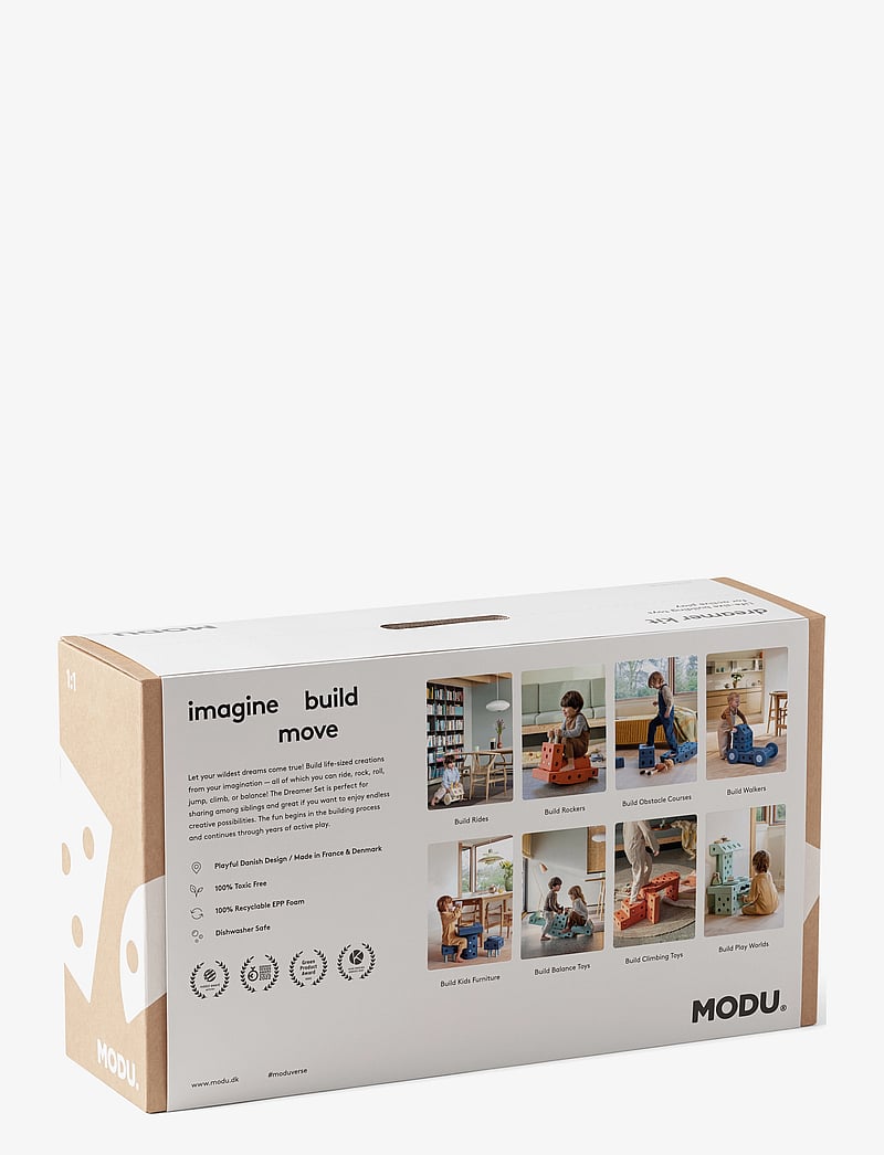 MODU - Dreamer Set - Þroskaleikföng - sand grey / honey yellow - 3